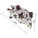 Imitation Animal Skins Rugs and Carpets Cow Carpet Carpets for Living Room  J9Y6