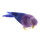 Artificial Small Feathered Foam Birds DIY Home Decor Photo Props Colorful
