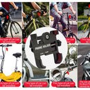 Easy Install Outdoor Adjustable Width Base Mobile Phone Holder Universal Cycling