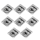 8x Stainless Steel Flush Lift Pull  For Hatch Latch For Boat Caravan Marine