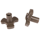 2Pcs 17mm Microwave Oven Turntable Roller Guide Support Coupler Tray ShaftJCA uW