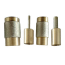 4Sets Stained Glass Grinder Head Bit Diamond Grinding Wheel for Tile Glass
