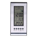 Indoor Outdoor Wireless Weather Station Alarm Clock Snooze ForecastCalendar