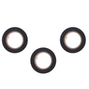 3 Pcs / Set High Quality 15m Electrician Insulating Tape Adhesive Tape Black