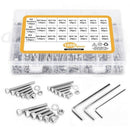 Bolts Nuts And Washer Assortment Kit Metric Screw Storage Containers 1080 P