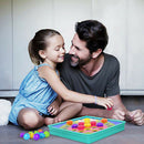 Mosaic Pegboard Set Early Learning Educational Toys Kids Birthday Party Gift