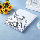 Cartoon Print Blanket Background Cloth Newborn Baby Photography Props Decor