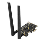 M.2 NGFF to PCI-E AC Wireless Card With AC Antenna 1550AC For 9260 DW1560