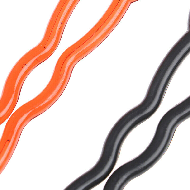 12pcs Simple Hair Pins Fast Spiral Hairpin U Shaped Hair Braid Twist PinsB Ew