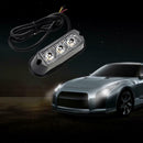 Waterproof 18W 115LM 3 Yellow LED Truck Trailer Strobe Side Marker Light