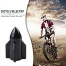 Aluminum MTB Bike Schrader Valve Cap Rocket Shape Tire Valve Dust Cover A