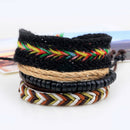 1pc Boho Ethnic Handmade Bracelet Summer Beach Braid String for Women Men