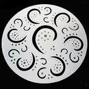 4pcs Plastic Cake Mould Stencil Cake Mold Sugarcraft Decor Tools