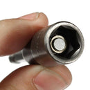 8pcs 1/4 inch Hex Magnetic Nut Driver Socket Set Metric Impact Drill Bits 6 S5Y7