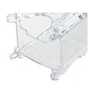 swab Organizer cotton pad box jewelry box Jewelry Box Cosmetic Case Acrylic O3E4