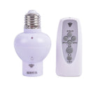 Wireless Remote Control Sound Light Sensor Lamp Holder E27 Lamp Bases Soc WsJ Gw