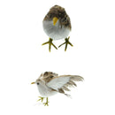 2 x Handmade Sparrow Artificial Decor Arts Ornaments Creative Party Decor