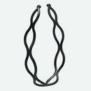 Fashion Cross Bangs Headdress Sports Headband Braided Twist Plait Hair Hoop