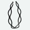 Fashion Cross Bangs Headdress Sports Headband Braided Twist Plait Hair Hoop