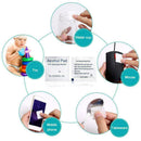 100 Pcs Disposable Alcohol Disinfection Cotton Medical Aid Wipe Swab First N1A3