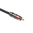 Male to Female RCA Audio Auxiliary Stereo Connector Cable (1ft)