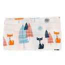 Cotton Lange New born Swaddle Blanket Sleeping bag 110 cm x 110 cm - Fox