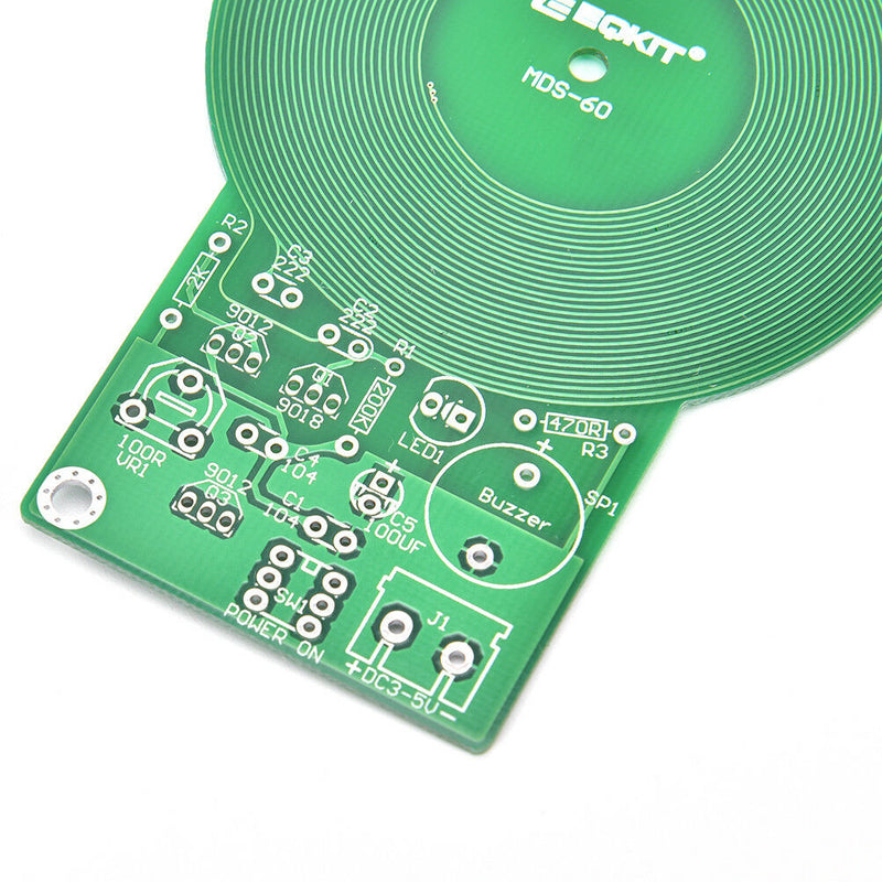 Metal Detector Kit Electronic Kit DC 3V-5V 60mm Non-contact Sensor DIY Gw