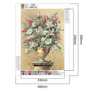 DIY Diamond Painting Flower Special Shape Crystal Drawing Home Decor (V035)