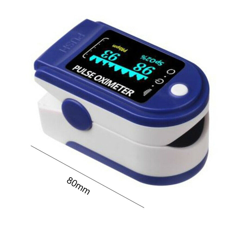 Medical Digital Fingertip Pulse Blood Oximeter Finger Oximetro Home Monitor