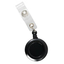 20Pcs New Black Keys-Ids-Badges ID Badge Key Card Name Tag Holders(Retracta