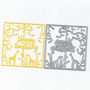 Happy birthday Metal Cutting Dies Stencil DIY Scrapbook Paper Cards Album