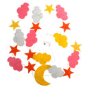 6.6ft LED Fairy String Lights (Battery Powered), 20 Cartoon LEDs - Pink
