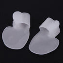 1 Pair Silica Gel Hallux Valgus Corrector Toe Separator Protector Feet Care A