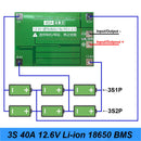 3S 40A For Screwdriver 12V Li-Ion 18650 Bms Pcm Battery Protection Board Bm G6Z9