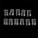 10PCS 3mm LED Light Emitting Diode Lampshade Protector Clear FT