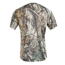 Men's Short Sleeve T Shirt Hunting Bionic Camouflage Quick Dry Clothing XL