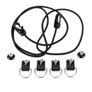 Expandad Storage Deck Rigging Kit for Kayak Canoe Boat Bungee Shock Co MAL