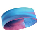 Mens Womens Sweat Sweatband Headband Yoga Gym Running Stretch Sports Hea TTH
