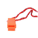 Outdoor Survival Bright Orange Dolphin Safety Emergency Whistle