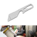 5 In 1 Pocket Tool Bottle Opener Pry Bar Tip Keychain Screwdriver Wrench Outdoor
