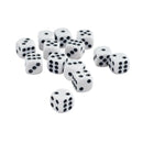 100 Pack Opaque Dice D6 Six Sided Die for RPG DND MTG Boad Games Gift