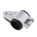 1 Pair Steel Slide Cap Hinged Bimini Top Fittings for 20-22-25mm Pipe