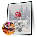 Rose 5D Diamond DIY Painting  Kit Home Decor Craft 30 X 40cm