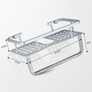 Space Aluminum Bathroom Shelf Shower Shampoo Soap Cosmetic Shelves Bathroom