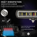 7 inch 18W Spot LED Bright Light Work Bar Driving Fog Offroad Car Lamp For Tr ME