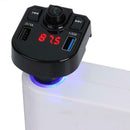 M9 Wireless Bluetooth FM Modulator Handsfree LCD MP3 Player 5V/3.1A Car Charger