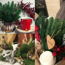 Christmas Xmas Ornaments Home Decors Artificial Pine Branc Artificial L8P9 U5S3