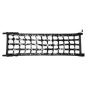 48x15 inch Universal Tailgate Net for Compact Mid Size Pickup Truck (Black) A