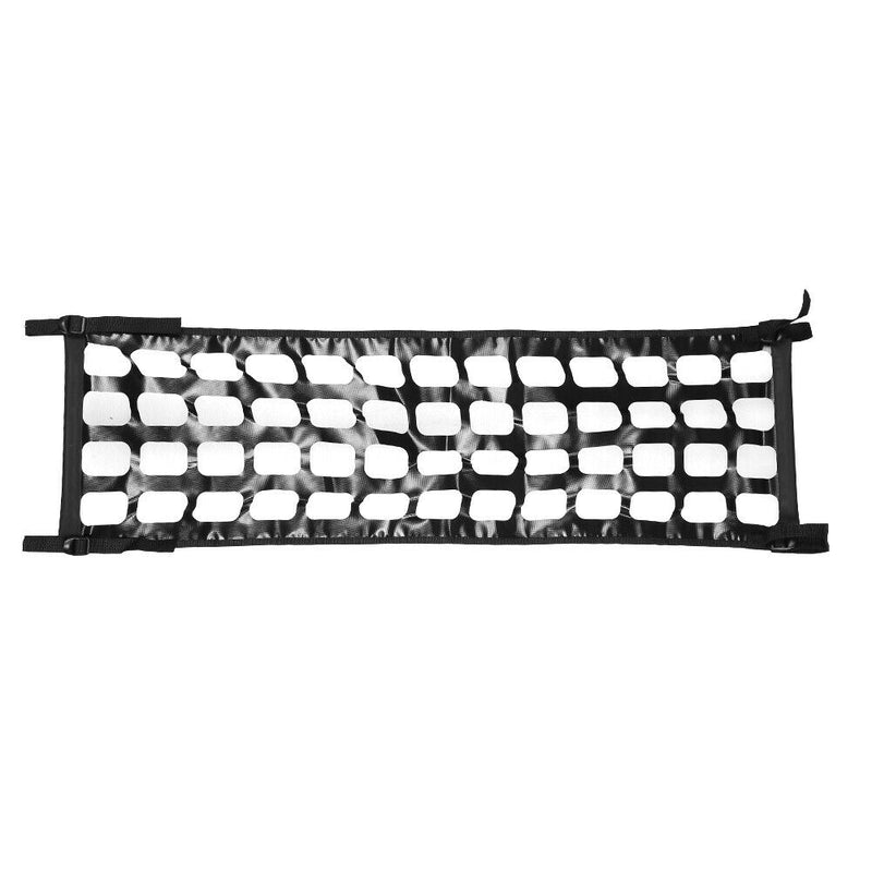 48x15 inch Universal Tailgate Net for Compact Mid Size Pickup Truck (Black) A