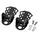 Universal  Rear Seat Pedal Steel Folding Mountain Bike Riding Footpeg
